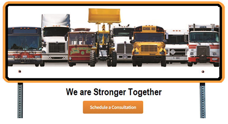 We are Stronger Together billboard